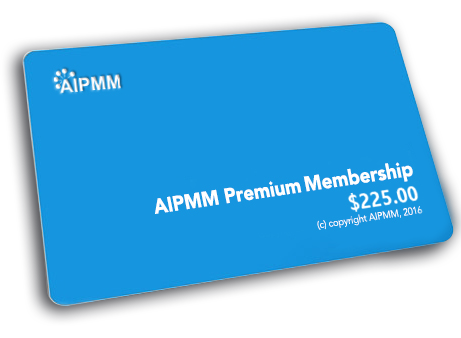AIPMM Basic Membership Upgrade To Premium Membership